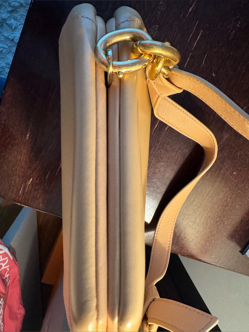 Bottega crème/tan clutch - Picture 13 of 16